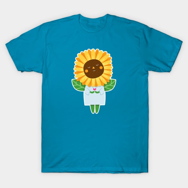 Sun Flower Child T-Shirt by Jumpyhippo